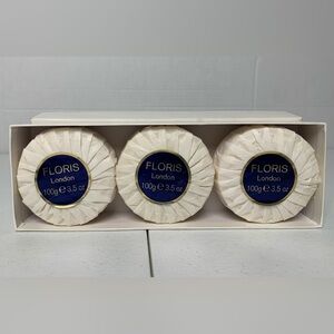 Unused Floris London Summer Bouquet 3 Piece Luxury Soap
